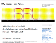 Tablet Screenshot of brumagazin.de
